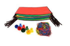 Kit Proteção de Molas Rede de Proteção e Ponteira para Cama Elástica 3,05m 3,10m