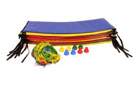 Kit Proteção de Molas Rede de Proteção e Ponteira para Cama Elástica 4,27m 4,30m 4,40m