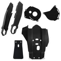 Kit Proteção De Motor Balança Tampas Motor Biker Kxf 250 Kx 250 X/Xc Kit Proteção De Motor Balança Tampas Motor Biker Kxf 250 Kx 250 X/Xc