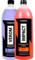 Kit protecao e limpeza de motor vonixx impact 1,5l + verom Kit protecao e limpeza de motor vonixx impact 1,5l + verom
