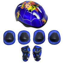 Kit Proteção Infantil 7 Peças Desenho Azul
