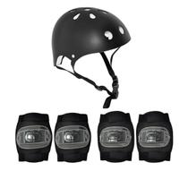 Kit Proteção Infantil Dm Radical Capacete Joelheiras E