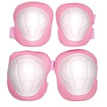 Kit Proteção Infantil Gta Cotoveleira Joelheira Patins Rosa Kit Proteção Infantil Gta Cotoveleira Joelheira Patins Rosa