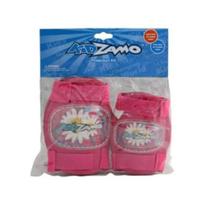 Kit Proteção Infantil Kz-011 Flores Rosa - KD ZAMO
