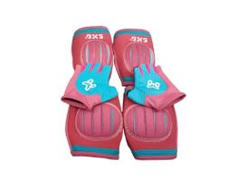 Kit Proteção Infantil Para Crianças Cotoveleira Joelheira Luvas Patins Skate Bicicleta Kit Proteção Infantil Para Crianças Cotoveleira Joelheira Luvas Patins Skate Bicicleta