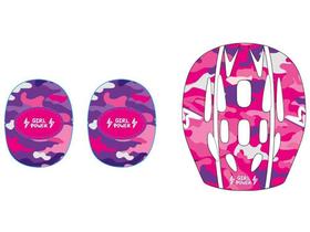 Kit Proteção Infantil Patins Multikids - Girl Power Kit Proteção Infantil Patins Multikids - Girl Power