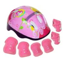 KIT Proteção Infantil Skate Bike Patins Patinete Rosa