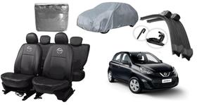 Kit Proteção March 14-19: Capa de Couro e Capa de Cobrir para Carro Kit Proteção March 14-19: Capa de Couro e Capa de Cobrir para Carro