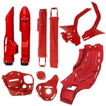Kit Proteção Motor Quadro Tampas Motor Balança Bengala Amx Defender Crf 250f
