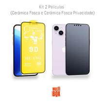 Kit Proteção Para Iphone 13 Mini Película Fosca + Película Fosca Privacidade Flexível Anti Espião Kit Proteção Para Iphone 13 Mini Película Fosca + Película Fosca Privacidade Flexível Anti Espião