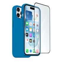 Kit Proteção para iPhones 15 com Película 3D + Capinhas Coloridas Todos Modelos Plus/ Pro/ Pro Max