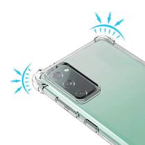Kit Proteção Para Samsung Galaxy S20 FE - Película de Nano Gel + Capa Transparente + Película 3D de Câmera - NAMAX