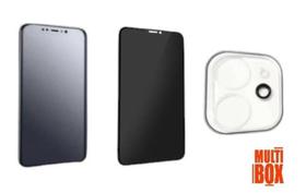 Kit Proteção: Película 3D Vidro Privacidade + Película Cerâmica Fosca Privacidade + Película Câmera Para Iphone 11 Kit Proteção: Película 3D Vidro Privacidade + Película Cerâmica Fosca Privacidade + Película Câmera Para Iphone 11