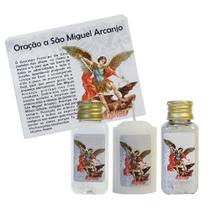 Kit Proteção Sal Água Vela São Miguel Arcanjo