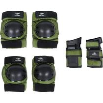Kit Protecao Skate/Moto/Bike/Roller MORMAII vrd adulto - Mormaii