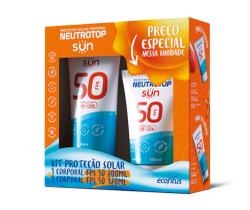 Kit Proteção Solar corporal FPS50 200ml + 120ml ecofitus