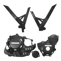 Kit Proteção Tampas Laterais Motor Quadro Amx Defender Xr 250 Tornado