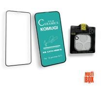 Kit Proteção Tela e Câmera: Película 3D Vidro + Película Cerâmica + Película Câmera Para IPHONE 12 PRO MAX Kit Proteção Tela e Câmera: Película 3D Vidro + Película Cerâmica + Película Câmera Para IPHONE 12 PRO MAX