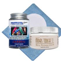 Kit ProtectaClear 4 oz com proteção para metal e polimento Kit ProtectaClear 4 oz com proteção para metal e polimento
