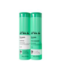 Kit Protein Care Let Me Be Duo Shampoo e Condicionador 240ml Kit Protein Care Let Me Be Duo Shampoo e Condicionador 240ml