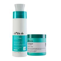 Kit Protein Smoothing Passo Único 500ml + Btx Pro Repair 500g