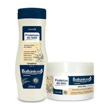 Kit Proteínas Do Leite Bothânico Shampoo e Máscara 250g