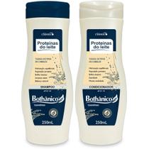 Kit Proteínas Do Leite Shampoo + Condicionador 250ml Bothanico