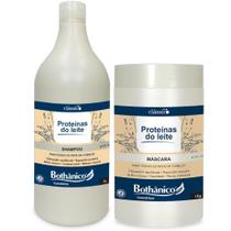 Kit Proteínas Do Leite Shampoo + Máscara 1L Bothanico Kit Proteínas Do Leite Shampoo + Máscara 1L Bothanico
