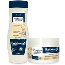 Kit Proteínas Do Leite Shampoo + Máscara 250ml Bothanico Kit Proteínas Do Leite Shampoo + Máscara 250ml Bothanico