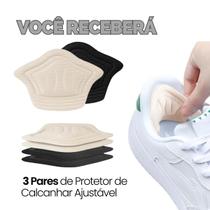 Kit Protetor Adesivo De Calcanhar Tendão Aquiles Ajustável Sapatos - Escolha Seu Kit