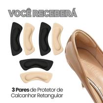Kit Protetor Adesivo De Calcanhar Tendão Aquiles Ajustável Sapatos - Escolha Seu Kit