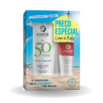 KIT Protetor Anasol Corporal FPS 50 200G + Facial FPS50 60G