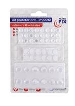 Kit Protetor Anti-Impacto Com Adesivo - 48 Un.