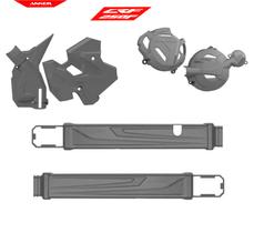 Kit Protetor Balança + Tampas Motor + Quadro Anker Crf 250F