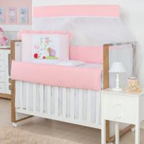 Kit Protetor Berço Americano Enxoval Menino Menina
