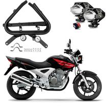 Kit Protetor Carenagem + Par Farol Milha U5 Twister 250 2016 2017 2018 2019 2020 2021 2022 Kit Protetor Carenagem + Par Farol Milha U5 Twister 250 2016 2017 2018 2019 2020 2021 2022