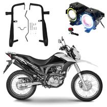 Kit Protetor Carenagem + U7 Angel Eye NXR 160 Bros 2022