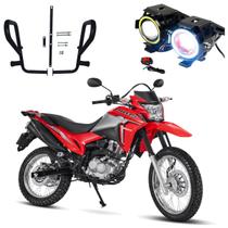 Kit Protetor Carenagem + U7 Angel NXR 150 Bros Premium 2003 2004 2005 2006 2007 2008 2009 até 2015