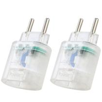 Kit Protetor Contra Raios Clamper iClamper Pocket 2P - DPS - Transparente - 10191 - 2 unidades