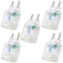 Kit Protetor Contra Raios Clamper iClamper Pocket 2P - DPS - Transparente - 10191 - 5 unidades Kit Protetor Contra Raios Clamper iClamper Pocket 2P - DPS - Transparente - 10191 - 5 unidades