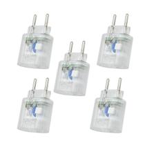 Kit Protetor Contra Raios Clamper iClamper Pocket 2P - DPS - Transparente 10191 - 5 Unidades Kit Protetor Contra Raios Clamper iClamper Pocket 2P - DPS - Transparente 10191 - 5 Unidades