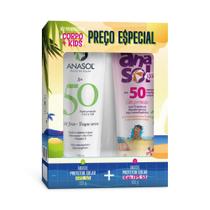 Kit protetor corporal anasol fps 50 120g + kids fps50 100g