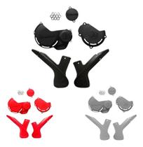 Kit Protetor Crf 230 Tampas Do Motor + Quadro Proteção B Pre