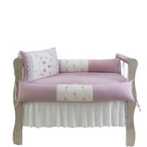 Kit Protetor de Berço Americano Luxo 9 Peças Kit Protetor de Berço Americano Luxo 9 Peças