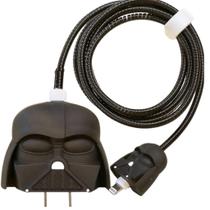 Kit Protetor De Cabo Usb E Capa Carregador Celular Darth Vader