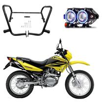 Kit Protetor de Carenagem + U7 Angel Azul NXR 150 Bros 2003 2004 2005 2006 2007 2008 2009 2010 até 2021 Kit Protetor de Carenagem + U7 Angel Azul NXR 150 Bros 2003 2004 2005 2006 2007 2008 2009 2010 até 2021