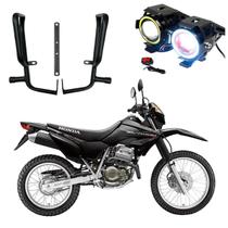 Kit Protetor de Carenagem + U7 Angel Eye XR 250 Tornado 2001 2002 2003 2004 2005 2006 2007 2008