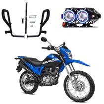 Kit Protetor de Carenagem U7 Azul NXR 160 Bros Premium 2015 2016 2017 2018 2019 2020 2021