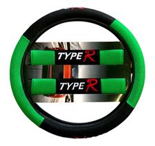 Kit protetor de cinto + capa de volante type'r verde Kit protetor de cinto + capa de volante type'r verde