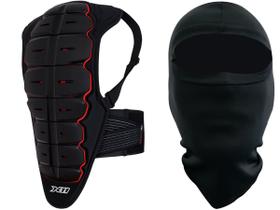 Kit Protetor de Coluna Cervical X11 Kasc + Balaclava Segunda Pele